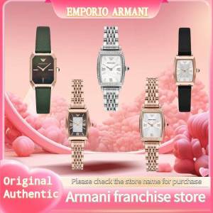 Original authentic Emporio Armani AR11149/AR11405/AR11406/AR11407/AR11408 watch belt square dial casual ladies watch quartz waterproof ladies watch