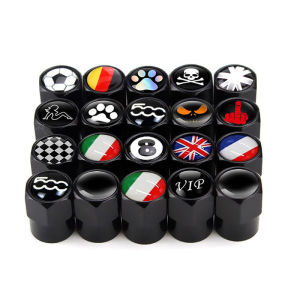 4PCS Aluminium Alloy Car Tire Valve Stem Cap: Fashion Auto Truck Motorcycle Bike Car Accessories