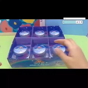 สไลม์กาแลคซี่ สไลม์ น้ำลายเอเลี่ยน สไลม์สีเรืองแสง สีสวยมากๆ หอม ไม่ติดมือ