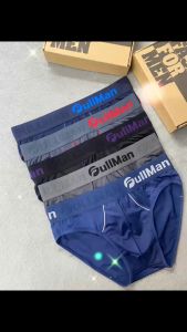 Pack 3-5 Quần Lót Nam Sịp Tam Giác Fullman Mát Lạnh - Đường Gân Mạnh Mẽ - Thoải Mái Thoáng Mát | MS 1108