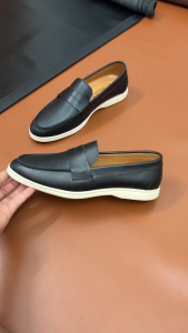 giày lười slipon da bò cao cấp đế cao su đúc êm ái bền bỉ giày slipon da bò nhập