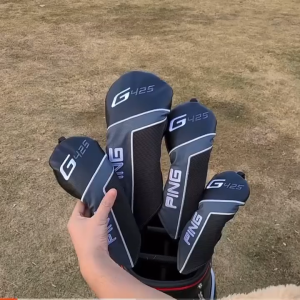 Golf Club Protective Cover PU Leather PING G425 Waterproof and Wear-resistant Full Package Multiple Protections
