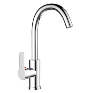 YALANDENG | Single Cold Kitchen Faucet with Sink Basin and Dishwashing Basin All-in-One Brass Water Supply