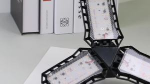 Deformable LED Garage Light With Adjustable Panels LED 45/60/80W AC110V E26/E27 Ceiling Lamp Industrial Lighting for Workshop