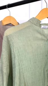 Severli Rai Kemeja Crinkle | Kemeja Kerja | Atasan Wanita | Atasan Kemeja