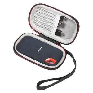 Hard Case for San Disk SanDisk PSSD E60 / E61 Extreme Portable SSD SDSSD Carrying Storage Bag