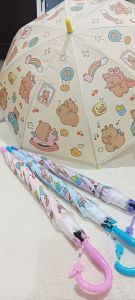 (KS) Ukuran Besar Payung Anak 5 Th Sampai Remaja / Payung Tebal / Payung PVC Karakter Cewek  / Payung Kuromi Melody Pochaco Cinamorol  Hello Kitty Lotso