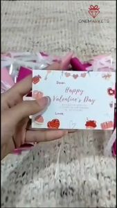 BEB GIFT 5C - Buket bunga Valentine / Kado Buket Coklat Anniversary