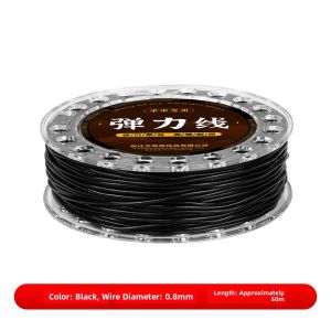 MONLEYTA | Elastic String For Beading Hand Bracelet Crystal Beads String Wristband TPU Material Wear Resistant Elastic Band Craft Supplies