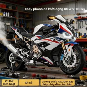 Mô Hình Xe Máy BMW S1000RR Tỷ Lệ 1:6 Bằng Nhôm Hệ Thống Đánh Lửa Chính Hãng Quà Tặng Sinh Nhật Dành Cho Người Yêu Xe Máy