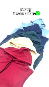 Hoodie Sleeveless Gym Fitness Singlet Olahraga Pria Polos Sport Kaos Tanpa Lengan Tank Top Running Training Jogging Lari