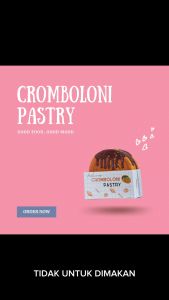 Artificial CROMBOLONI / Cromboloni pajangan / squishy Cromboloni