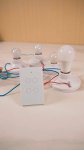 Công tắc đèn cảm ứng thông minh Tuya Smart Life Wifi + RF 433MHz - Điều Khiển Qua App - Chính hãng MOES