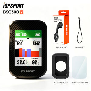 Máy Tính Xe Đạp GPS IGPSPORT BSC300T Màn Hình Cảm Ứng 32GB Chống Nước IPX7 Hiển Thị Thời Tiết Bản Đồ Định Vị Không Dây Đồng Hồ Đo Quãng Đường