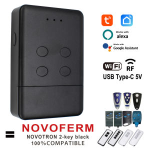 Smart Tuya NOVOFERM NOVOTRON TORMATIC wifi Garage Door Remote Control for 502 MAX43-2 504 MAX43-4 512 MIX 43-2 Alexa Google Home