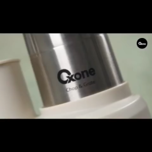 OXONE OX273 Chop & Grate Multifunction Electric Food Chopper Gelas Kaca Kapasitas 2 Liter