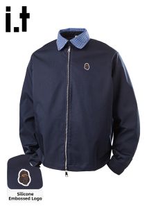 FINGERCROXX | American Vintage Plaid Turn-Down Collar Jacket Mens Loose