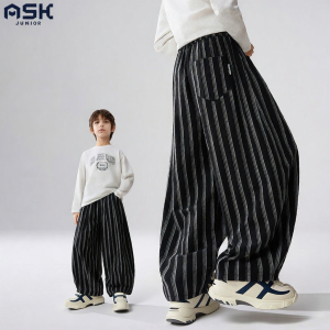 Ask Junior | Striped Breathable Anti-mosquito Long Pants