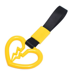 Colorful Ring Flower Heart  JDM RACING Train Bus Handle Hand Strap Styling Drift Charm Strap Drift Car Warning Car Tow Strap