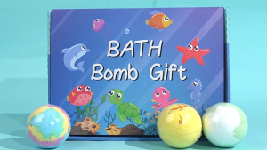 12-piece set Childrens Bath Bubble Surprise Toy Childrens Fun Bath Ball Set Moisturizing Gentle