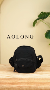 AOLONG SELEMPANG CHIBI 8320# - Slingbag Wanita Shoulder Bag Terbaru Bahan Parasut Glossy Anti Air