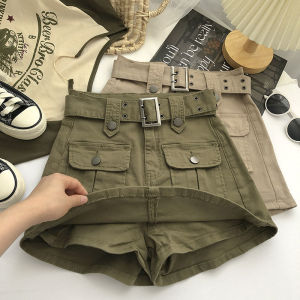 Chân Váy Denim Cạp Cao Cho Nữ Quần Culottes Thường Ngày Ngọt Ngào Gợi Cảm Phong Cách Hàn Quốc Cho Nữ Y2k