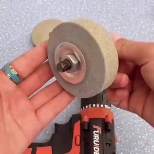 Electric Drill Conversion Kit Grinder Cutting Polishing Grinding Stand Holder With Grinding Wheel