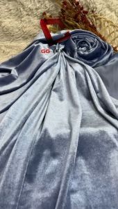 05 Meter Kain Bludru Polos / Beludru Gradasi - Original Import Kualitas Grade A - Lebar 1.7 Meter