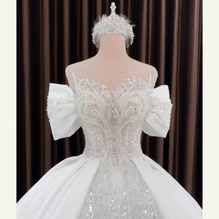 5 mẫu váy cưới công chúa cao cấp đẹp lung linh | Quyên Nguyễn Bridal
