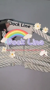 เชือกจอดท่าเรือ Dock Line 3-strand Nylon 13mm - 4.6m Spliced eye 30cm