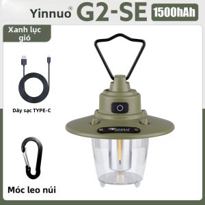YINNUO | Đèn LED Dã Ngoại Sạc Di Động