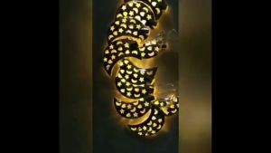 Ramadan decorations#2024 Ramadan decorations led solar outdoor light waterproof fairy strip lights lampu kelip kelip klip kelap warna warni Silver Gold Moon Castle lamp lampu hiasan ruang tamu 4.8M 3M 1.65M USB led light AA battery operat