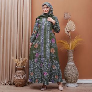 gamis batik cap storjoan ori