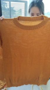 เสื้อกันหนาวพระ  เสื้อไหมพรมสีเหลือง  เสื้อกันหนาวถวายพระ  เสื้อไหมพรมพระ ราคาประหยัด คุณภาพเยี่ยม