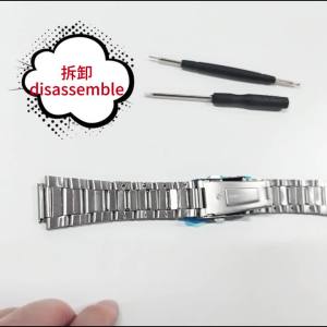 Stainless Steel Watchband for Casio AE1200/1300 18mm Strap for F-91W F84 F105/108/218 A158W/168 Men Women Metal Bracelet Belt