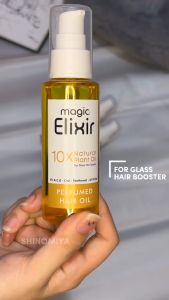 MAGIA ELIXIR 10X KUNING MINYAK ALAMI UNTUK RAMBUT BERKILAU SEPERTI KACA KILAU MAKSIMAL SETIAP HARI!