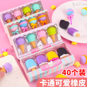 Cartoon Erasers Creative Gifts for Childrens Day Kindergarten Primary School Students Cute Lovely Style Festival Supplies