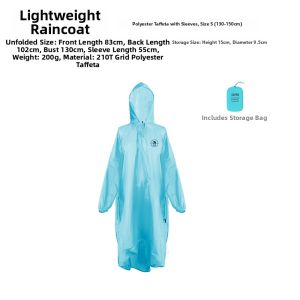kommot | Ultralight Portable Outdoor Raincoat 15D Nylon