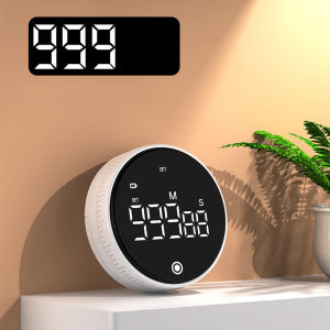 Kitchen Magnetic Digital Timer Spin Countdown Timer Baking Reminder Stopwatch Mechanical Clock for Kitchen Workinger