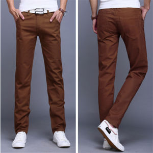 Colorful Slim Fit Cotton Denim Jeans for Men Summer Thin Casual Straight Leg Jeans Youth Popular mid Waist Long Pants