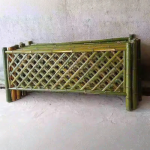 Rustic Climbing Bamboo Fence For Garden Yard Enclosure