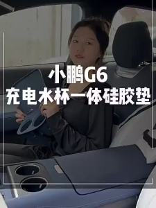 Xpeng G6 EV car Central Control Water Coaster Water Trophy Wireless Protection Charging Anti-Slip Rubber Pad Anti-Slip Protection Pad Silicone Anti-Scratch Special Storage Pad