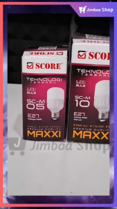 Lampu LED Score Maxxi Putih Bohlam Kapsul 5 10 15 20 30 40 watt