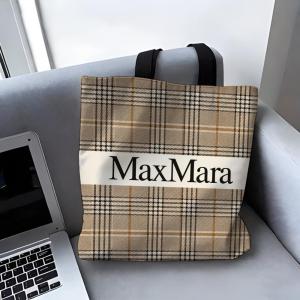 Fashionable Style Life M-MaxMaraS Storage Bags Canvas Tote Bag Large Womens Designer Handbags Shopping Bags for Groceries