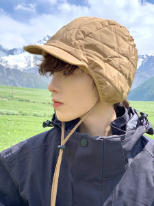 Winter Thermal Lei Feng Cap Mens Outdoor Cycling Helmet Liner Ear Protection and Wind Protection down Hat Men Flight Helmet Women