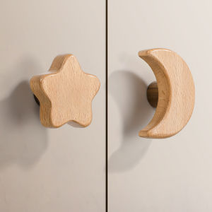 WANGDALI | Creative Childrens Wooden Cabinet Handles