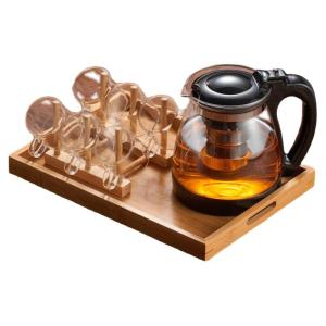 GIANXI | Lazy Use Large Capacity Glass Teapot Water Separator