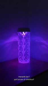 INFINILAPAN Humidifier Crystal Diffuser Air Purifier Aromaterapy Essential Oil Difuser 1000ML+USB