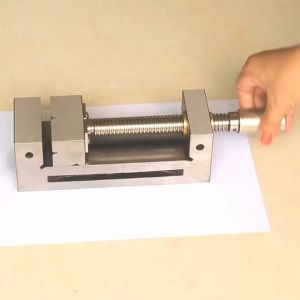 ปากกาจับชิ้นงานเจียร ปากกาเจียรนัย ปากกาจับฉาก ปากกาจับงานเจียร ปากกาจับเจียรนัย รุ่น QGG Tool vise QKG Precision CNC milling machine tool