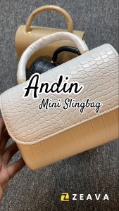 [ZEAVA] Andin Croco Slingbag - Tas Selempang Wanita /Tas Croco Dylan Allana
